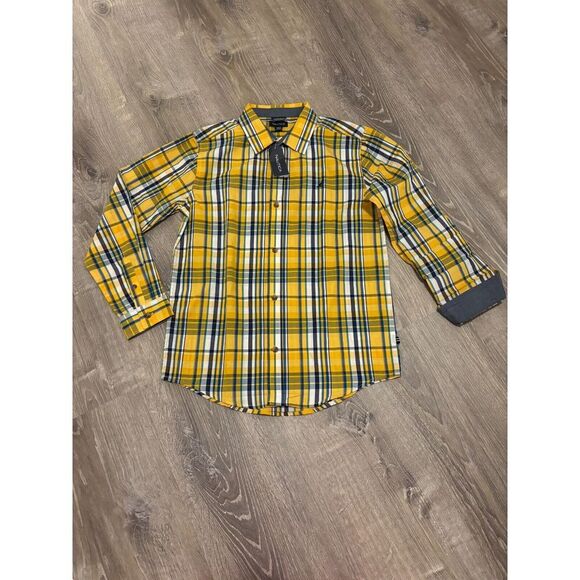 Youth Nautica Long Sleeve Button Down Shirt‎ - Picture 1 of 3